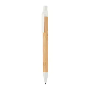 Guľôčkové pero zo pšeničnej slamy a bambusu