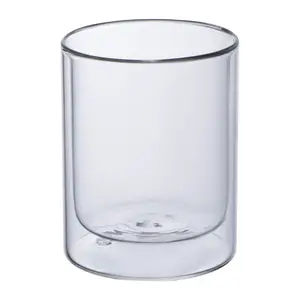 Double-walled glass cup 330ml
